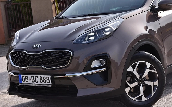 Kia Sportage cena 83700 przebieg: 57000, rok produkcji 2019 z Glinojeck małe 742